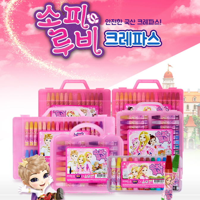 동아교재 12 크레파스 24 6,000원