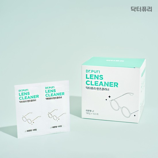 닥터퓨리 렌즈클리너 티슈 100매 레몬향 휴대폰 액정 클리너 안경닦이 9,610원