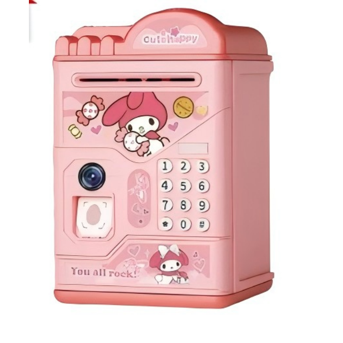 저금통 초등 여자 생일선물 ATM형 지문인식 시나모롤 쿠로미 마이멜로디 20,900원