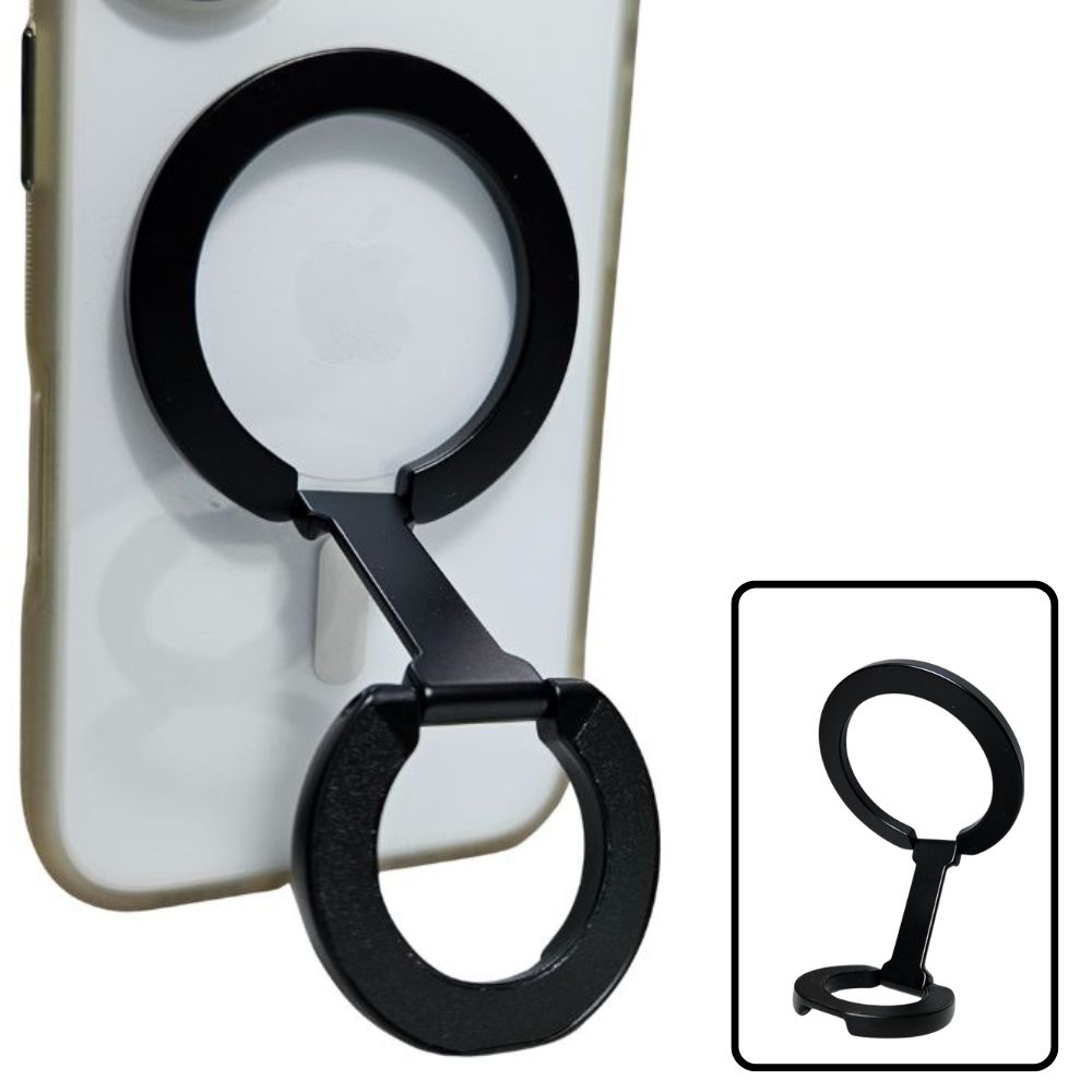 믹스프리 거치기능 얇은 두께 맥세이프 그립톡, 1개, 블랙 7,900원