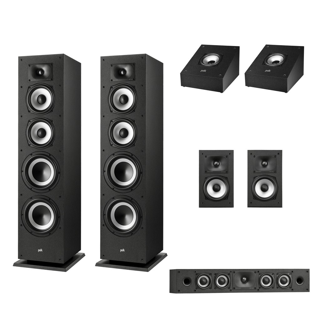 폴크오디오 Monitor XT70 7채널 애트모스스피커(XT15XT35XT90), 블랙 1,650,000원