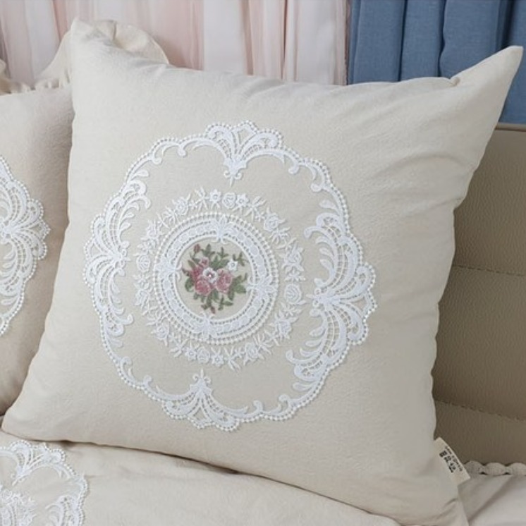 안나홈 엔틱 광목 쿠션커버 34,500원