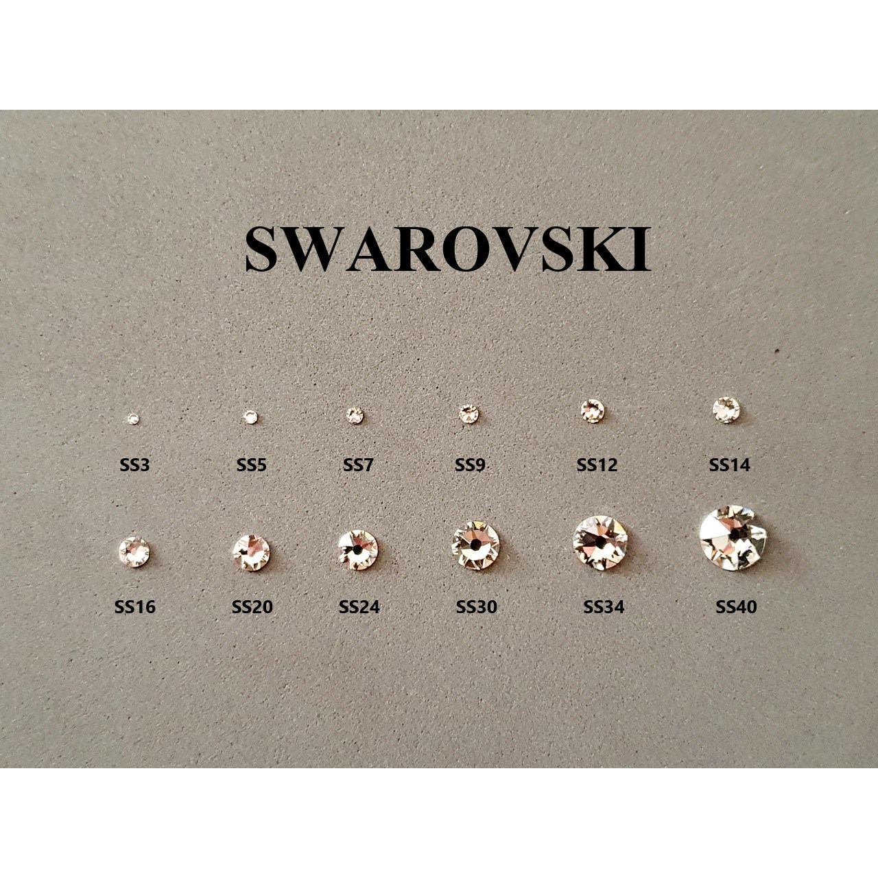 스와로브스키스톤 오스트리아정품 원형평스톤 크리스탈 7,230원