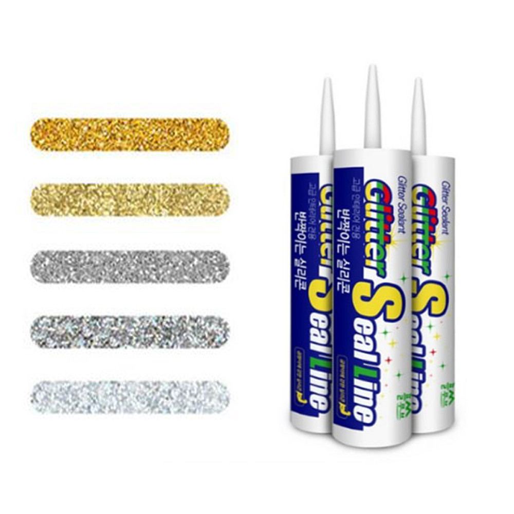 반짝이펄 실리콘 색상5종 욕실 주방 줄눈 코팅제 타일 줄눈 실리콘 (수량당 증정) 7,500원