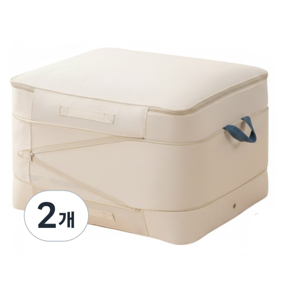 대용량 압축 수납백 의류 압축팩 이불 압축가방, 2개, 1개입 33,210원