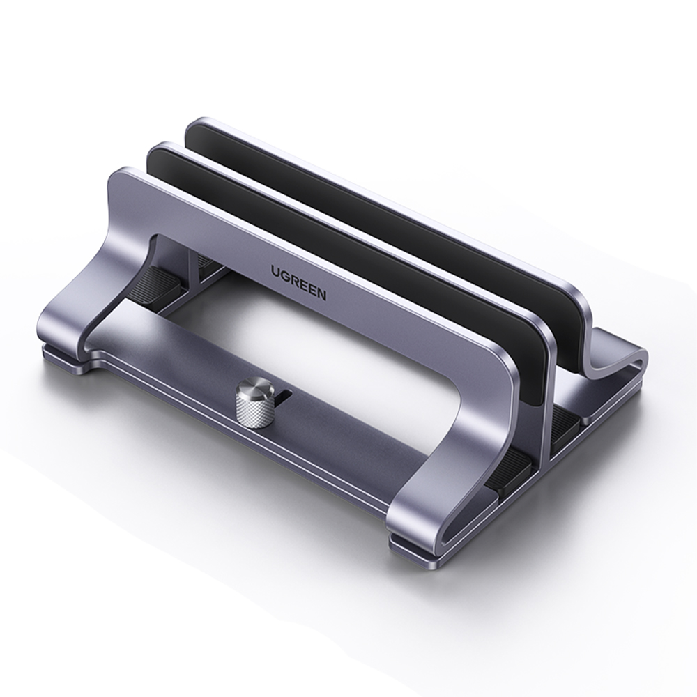 유그린 다이얼식 듀얼슬롯 수직 스탠드 거치대, LP258, 메탈 그레이 28,900원