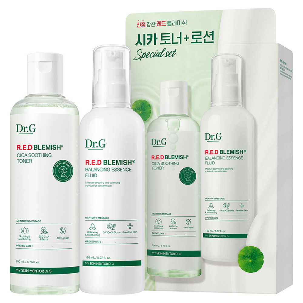 닥터지 레드 블레미쉬 시카 토너 200ml + 로션 150ml 2종 세트, 1세트 31,000원