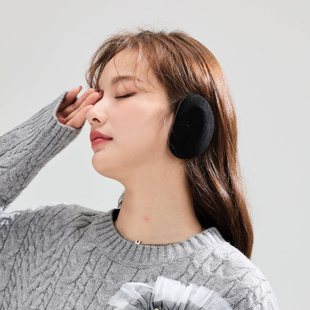 팬시온 퍼 분리형 귀마개 똑딱이 귀덮게 끈없는 이어머프 4,700원