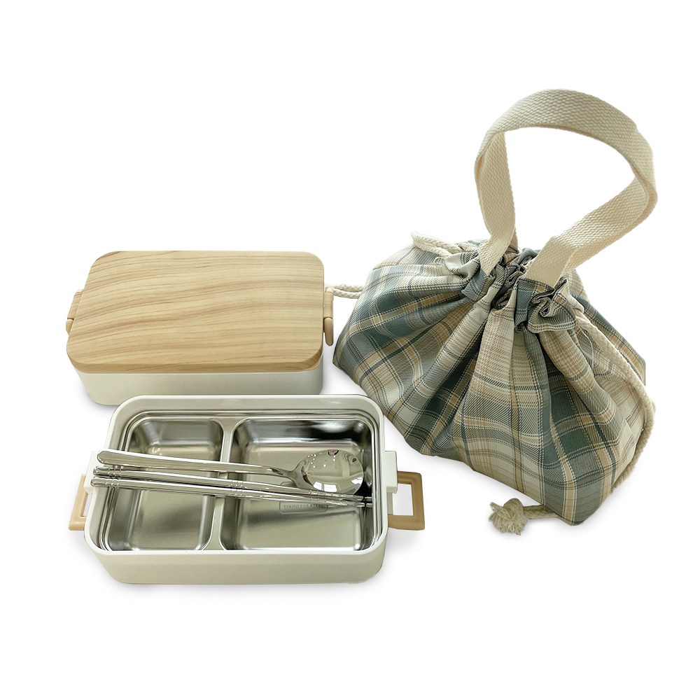 다소다 웜 스텐 도시락 + 보온가방, 혼합색상, 1세트 23,900원