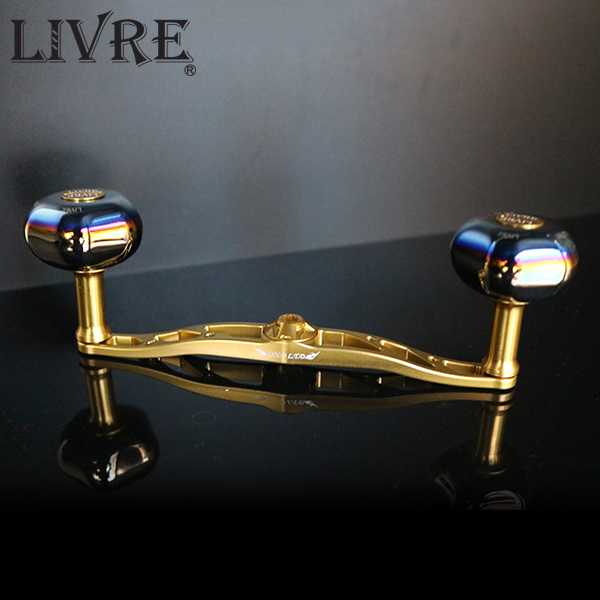 [리브레] 크랭크 130 골드 LTD 베이트릴 튜닝 더블 핸들 275,000원