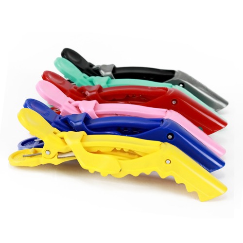 쪼야 집게핀 악어클립 1세트 6개 헤어핀셋 악어핀 헤어클립, 1세트 6,560원