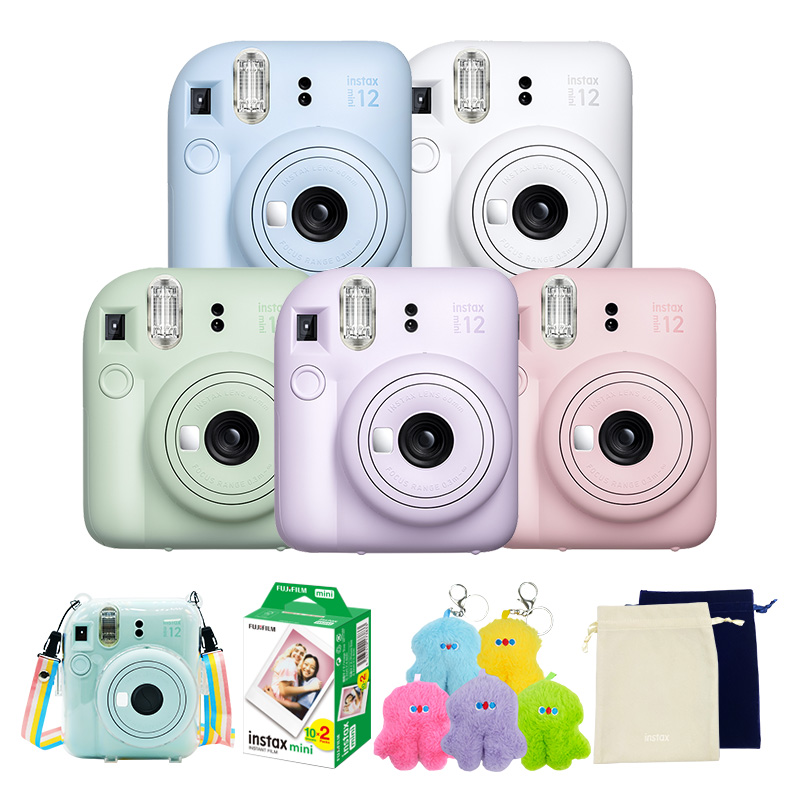 인스탁스 미니12 즉석카메라+필름 20장+투명케이스+선물세트 160,800원