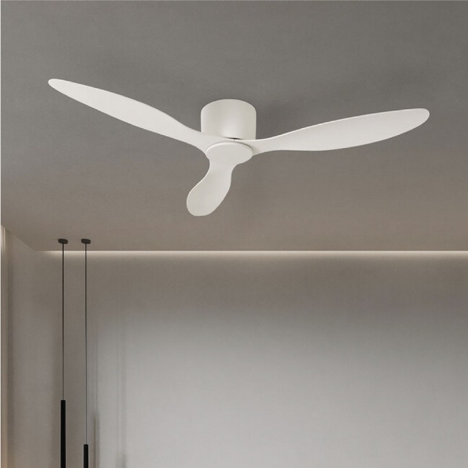 라이즈 실링팬 52인치 저소음 저전력 BLDC모터 일반형 풍속조절 타이머 슬림 천장 선풍기 리모컨 227,700원