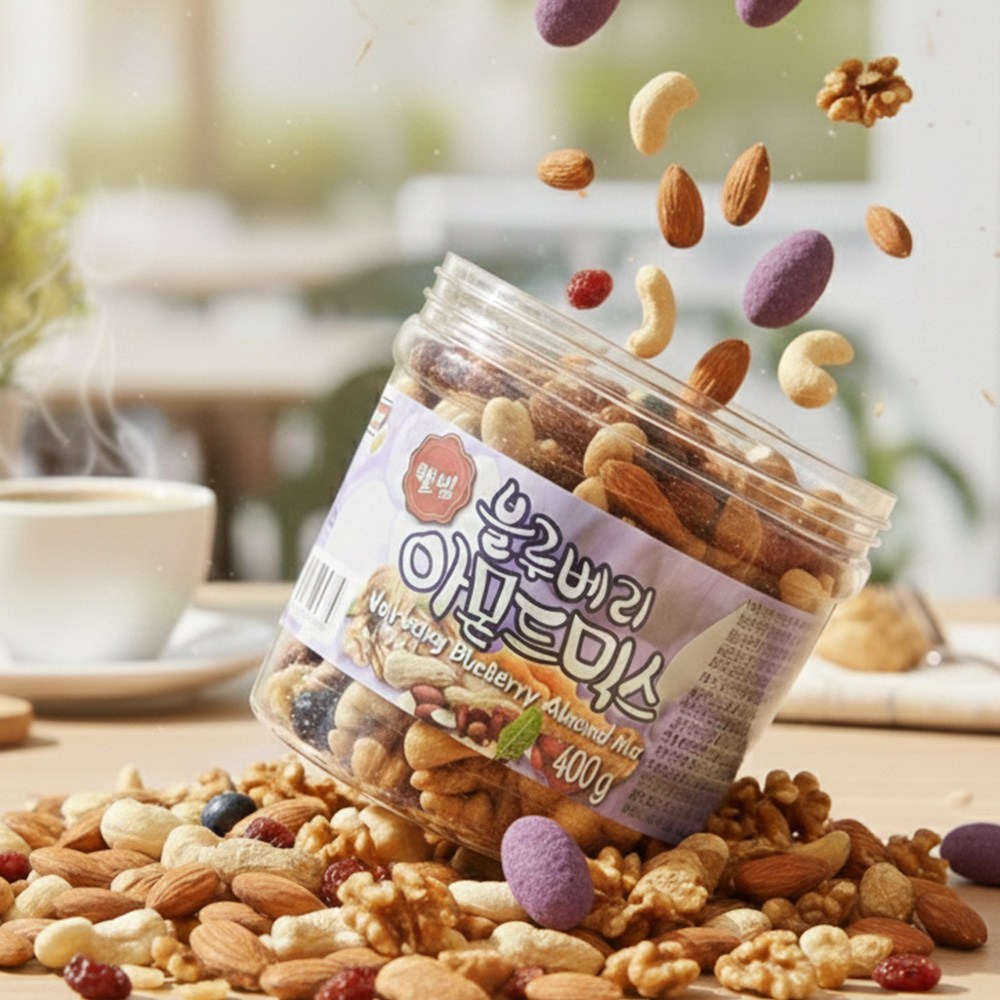 토농이 블루베리 아몬드 믹스 견과 대용량 혼합, 4개 43,800원