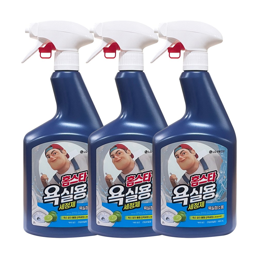 홈스타 맥스프레쉬 욕실용세정제 900ml 3개 14,890원