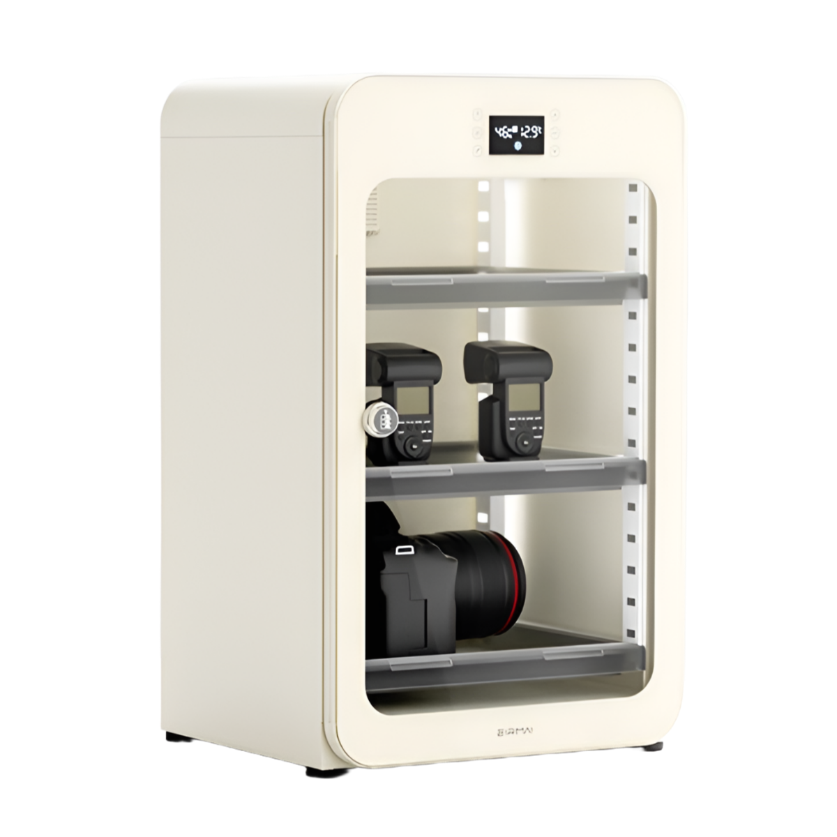 옵티드라이 하이엔드 카메라 제습함 촬영보조 전자제습 건조 다용도 보관함, 1개, FCX 100L 화이트 458,000원