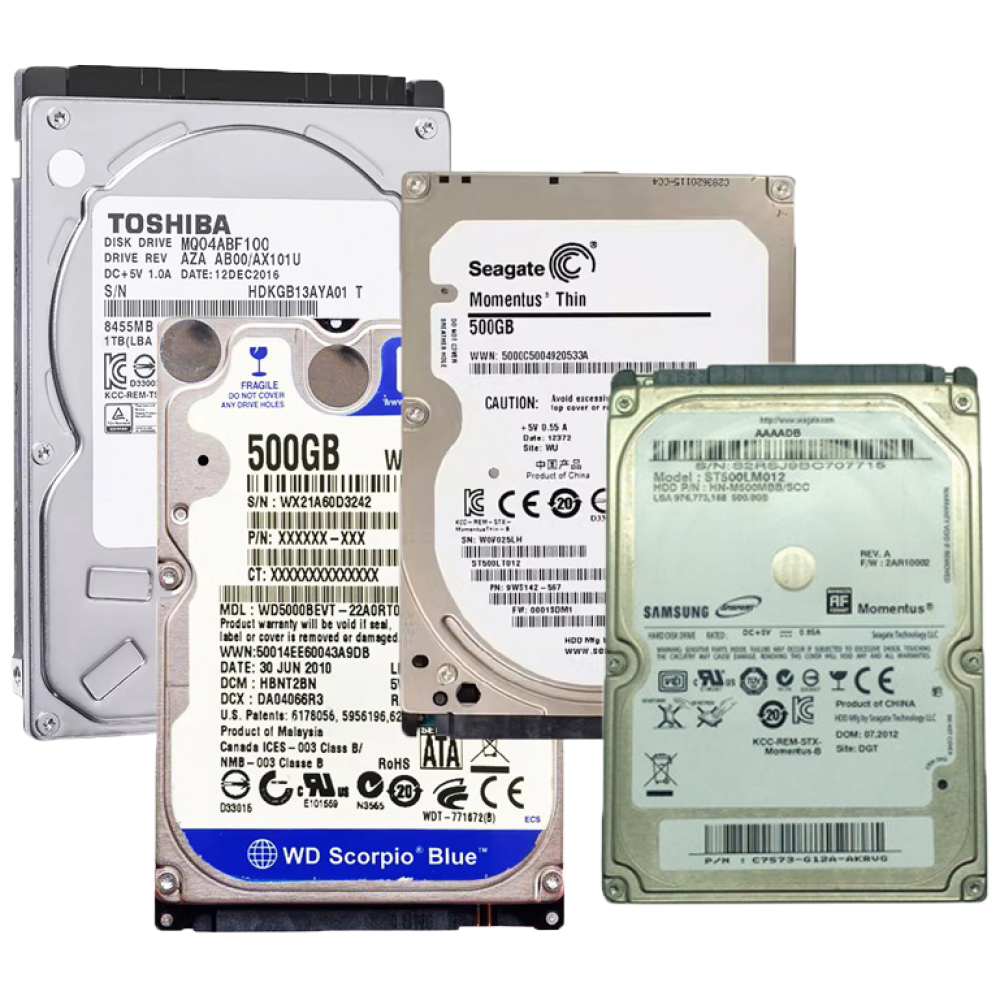 삼성 씨게이트 WD 도시바 2.5인치 500GB 1TB 2TB 하드디스크 노트북 데스크탑 서버 랜덤발송, 2.5인치 HDD 랜덤발송, 500GB 21,900원