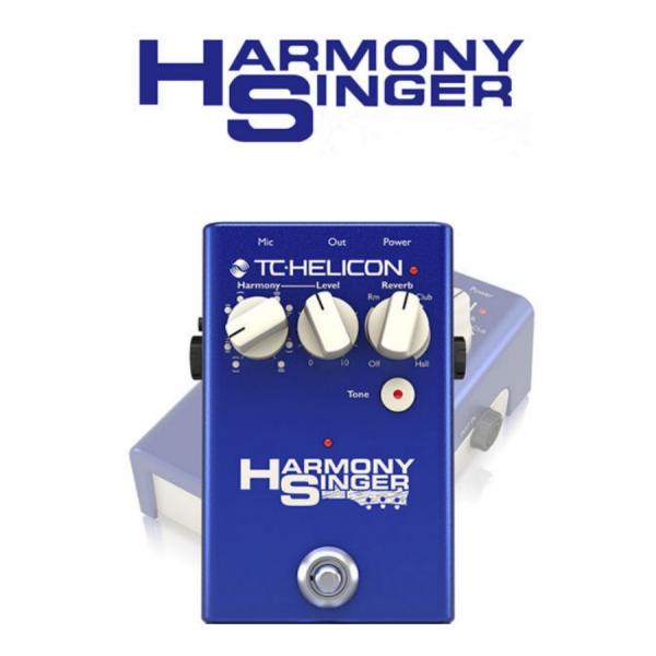 보컬이펙터 TC-Helicon Harmony Singer2 보컬 하모니스트 리버브 및 톤 프로세서 하모니 기타 이펙트 기타효과 434,200원