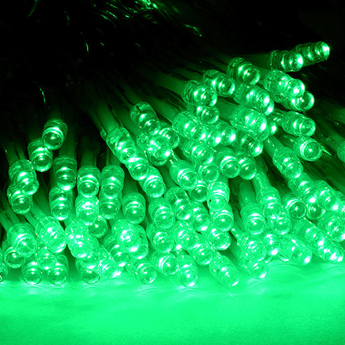 화예엘이디 DC24V LED 300구 무뚜기 전구_투명선 초록색 (전원코드포함), 투명선 초록색, 1개 19,100원