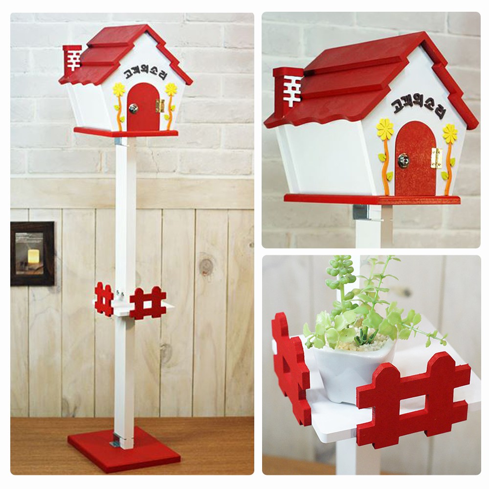 [원진엘앤비] 우드 스탠드함 잠금장치있음 문구30여종 58,000원