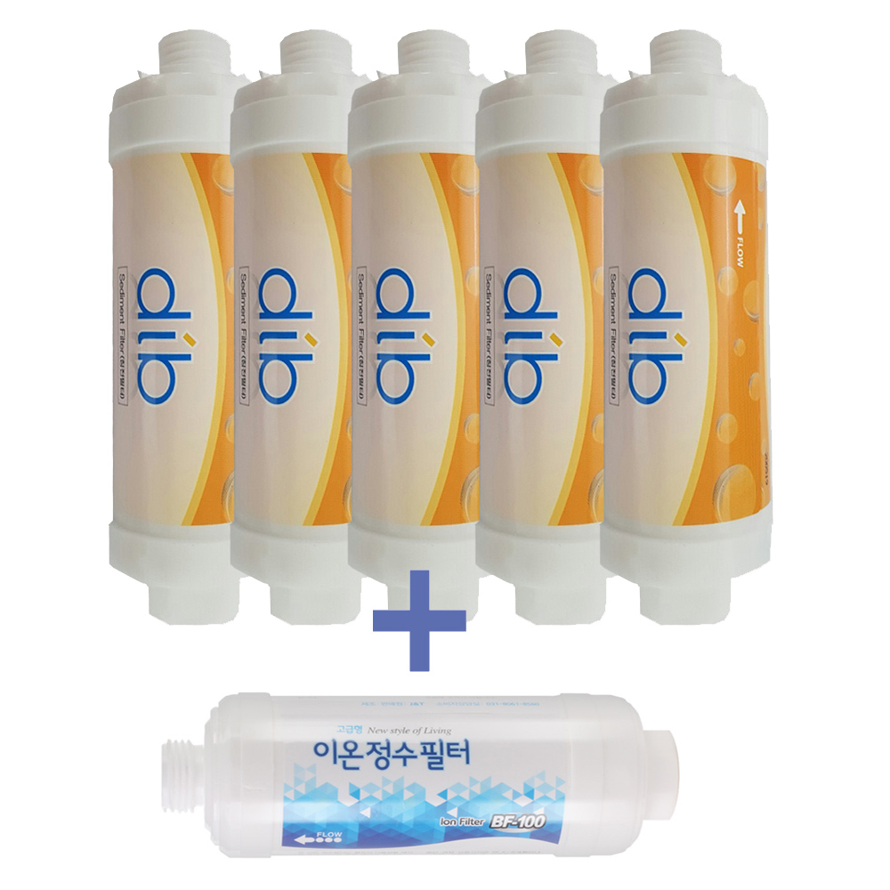 생활건강 대원 블루밍 비데필터 이온정수필터 X 5+1개 15,500원