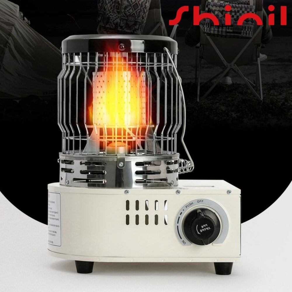신일 캠핑 부탄가스 난로 미니 휴대용 불멍 낚시 가스히터 168,000원