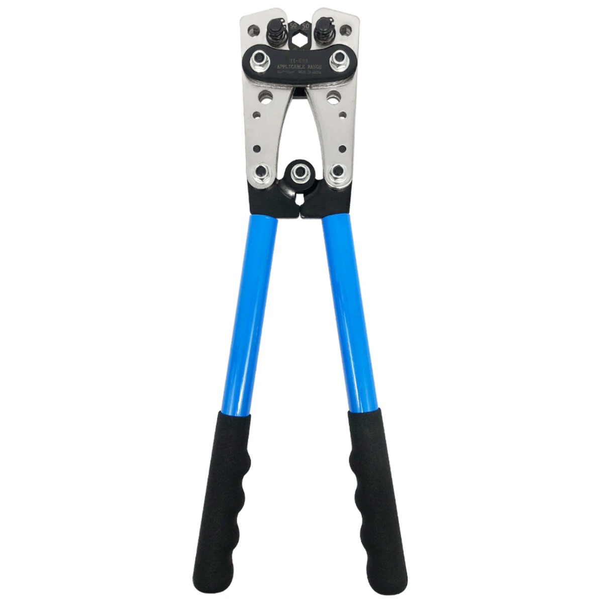 JEKYU 대형 동관 터미널 전용압착기 50B 링단자 O형 단자 6-50mm 대형 육각 압착기, 1개 36,800원