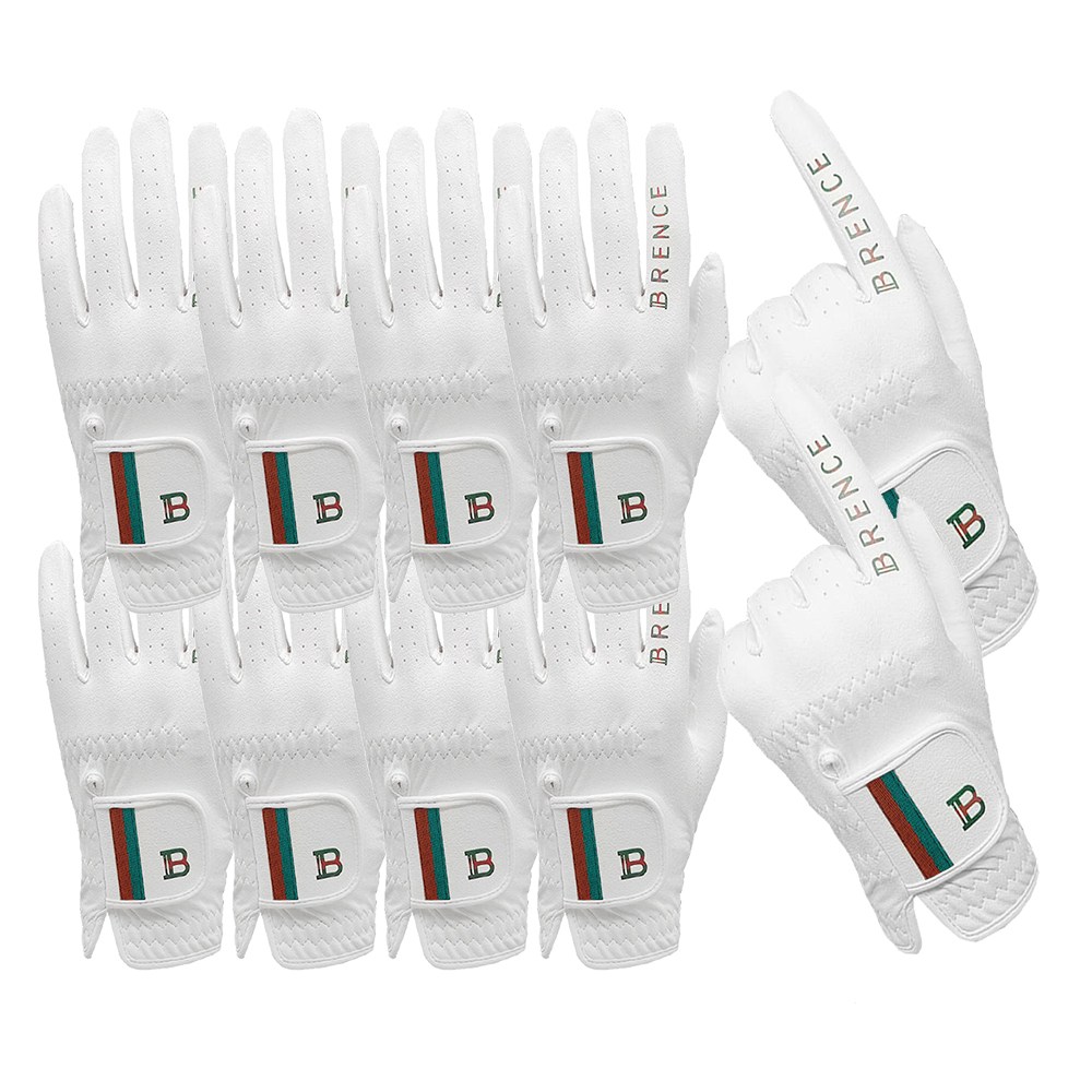 브렌스 핑거라인 합피 남자여성 골프장갑 8장+2장더, 화이트, 10개 38,900원