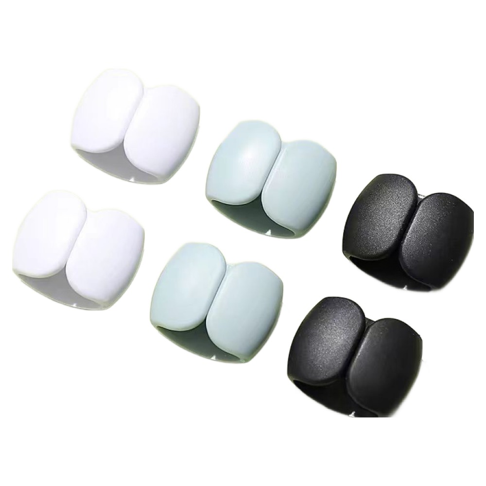 메이크마인 케이블 이어폰 선정리 케이블타이 클립 3종 x 2p 세트, 민트, 블랙, 화이트, 1세트 7,290원