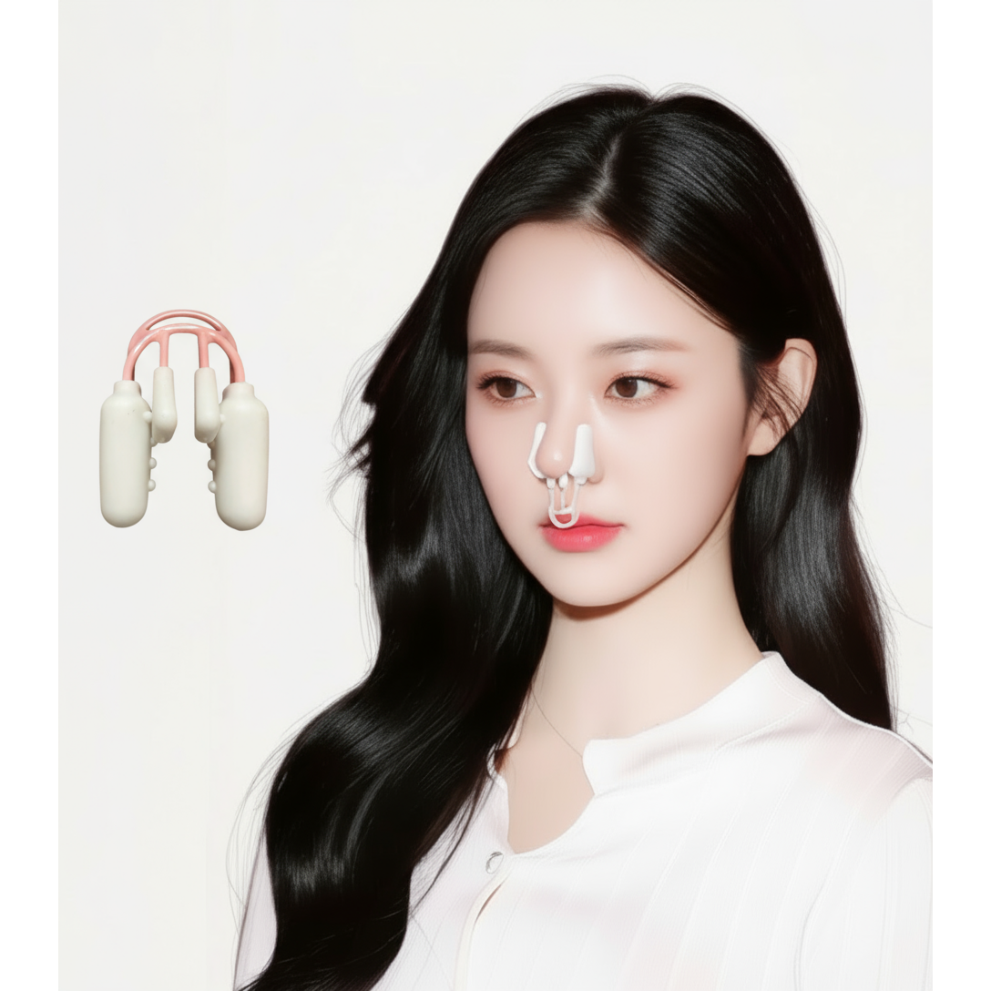 유니포레 노즈업 코교정기 콧볼 줄이기 고정기 콧대 세우기 코집게 코 코높이 집게 코높히기, 1개, 핑크 5,900원