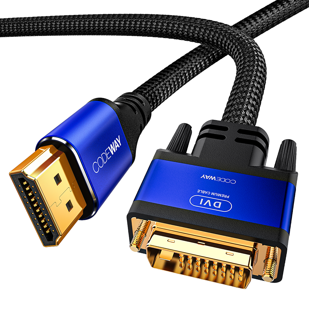 코드웨이 HDMI to DVI-D 케이블 FHD 4K60Hz 8,630원