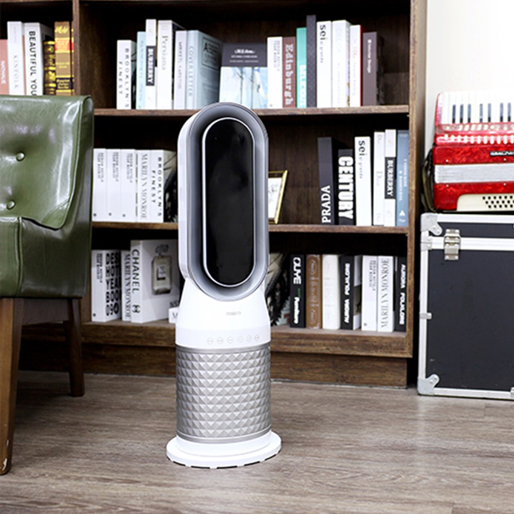 델루체 PTC 날개없는 온풍기 블랙/화이트 2종 택 1, 화이트 31,900원