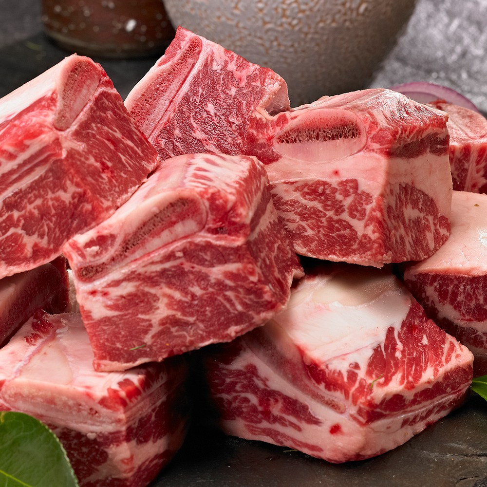 [갈비사랑] 호주산 소갈비 찜갈비 탕갈비 지방완벽제거 찜용 탕용, 1개, 2kg 45,900원