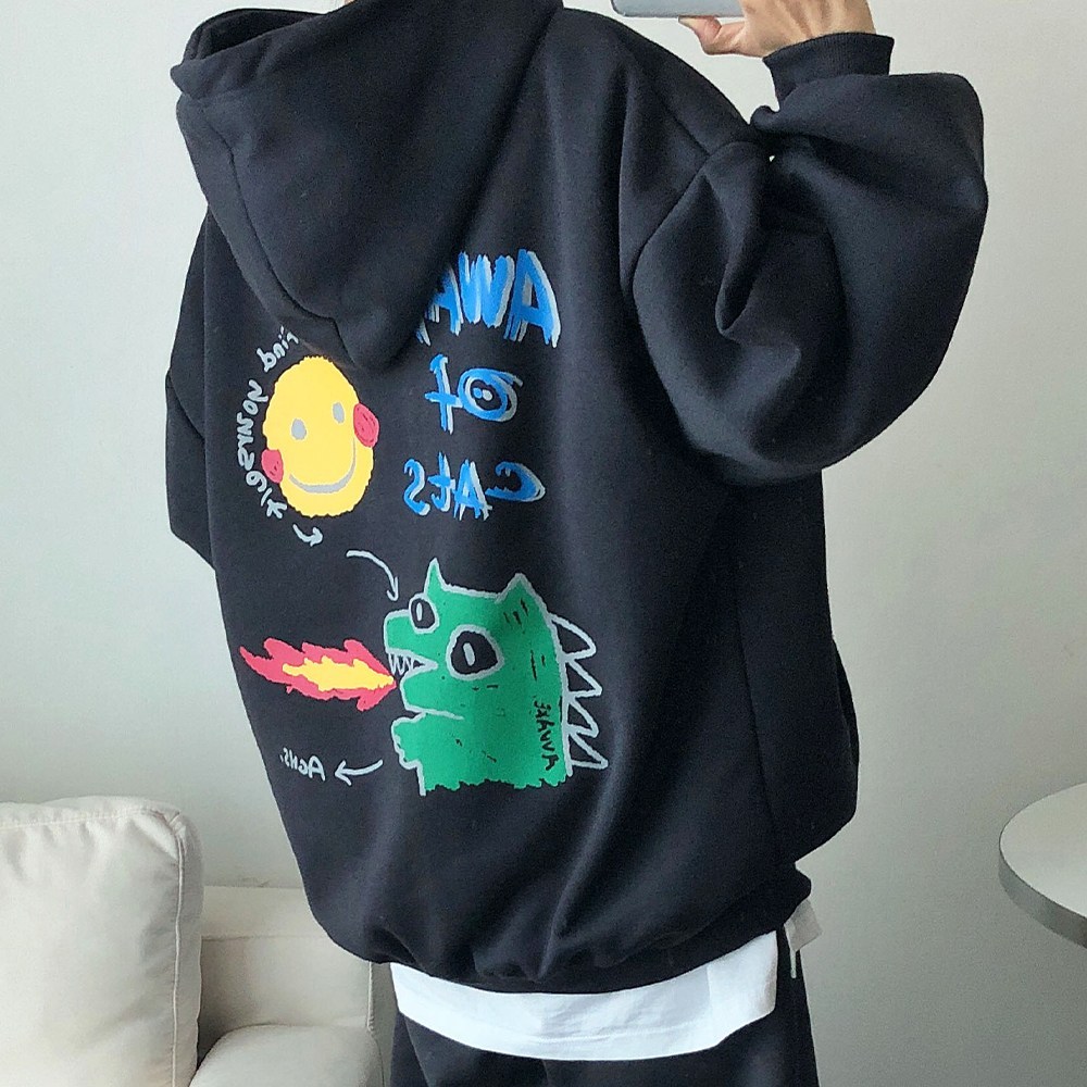 러브앤시티 *면/기모선택* 남녀공용 사계절 어웨이크 후드티셔츠 오버핏 빅사이즈 34,910원