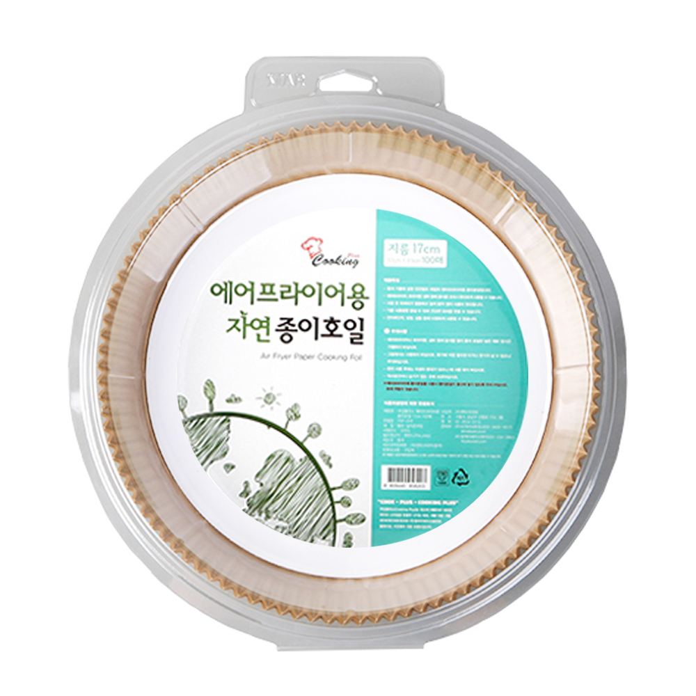 쿠킹플러스 에어프라이어용 자연 종이호일 5,500원