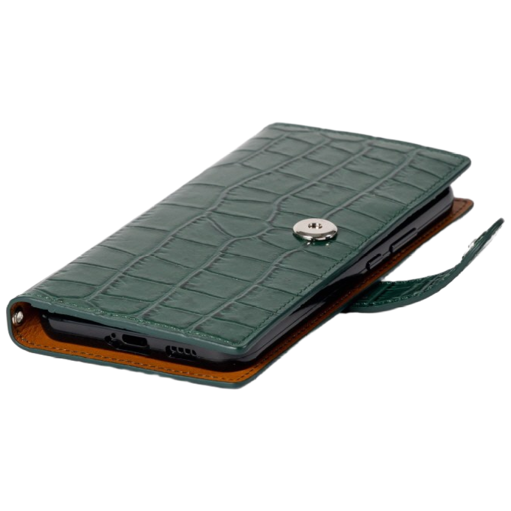 BonAtti ZENITH 악어 천연소가죽 지갑 핸드폰 케이스 갤럭시 S25 플러스 울트라 48,700원