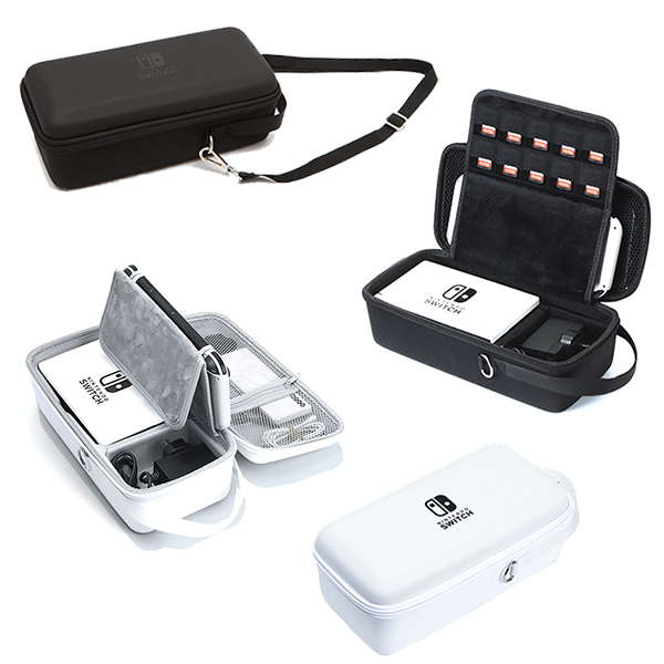 아싸라봉 닌텐도 스위치 OLED 겸용 올인원 풀백 여행용 캠핑용 휴대용 케이스 파우치 수납함 19,900원