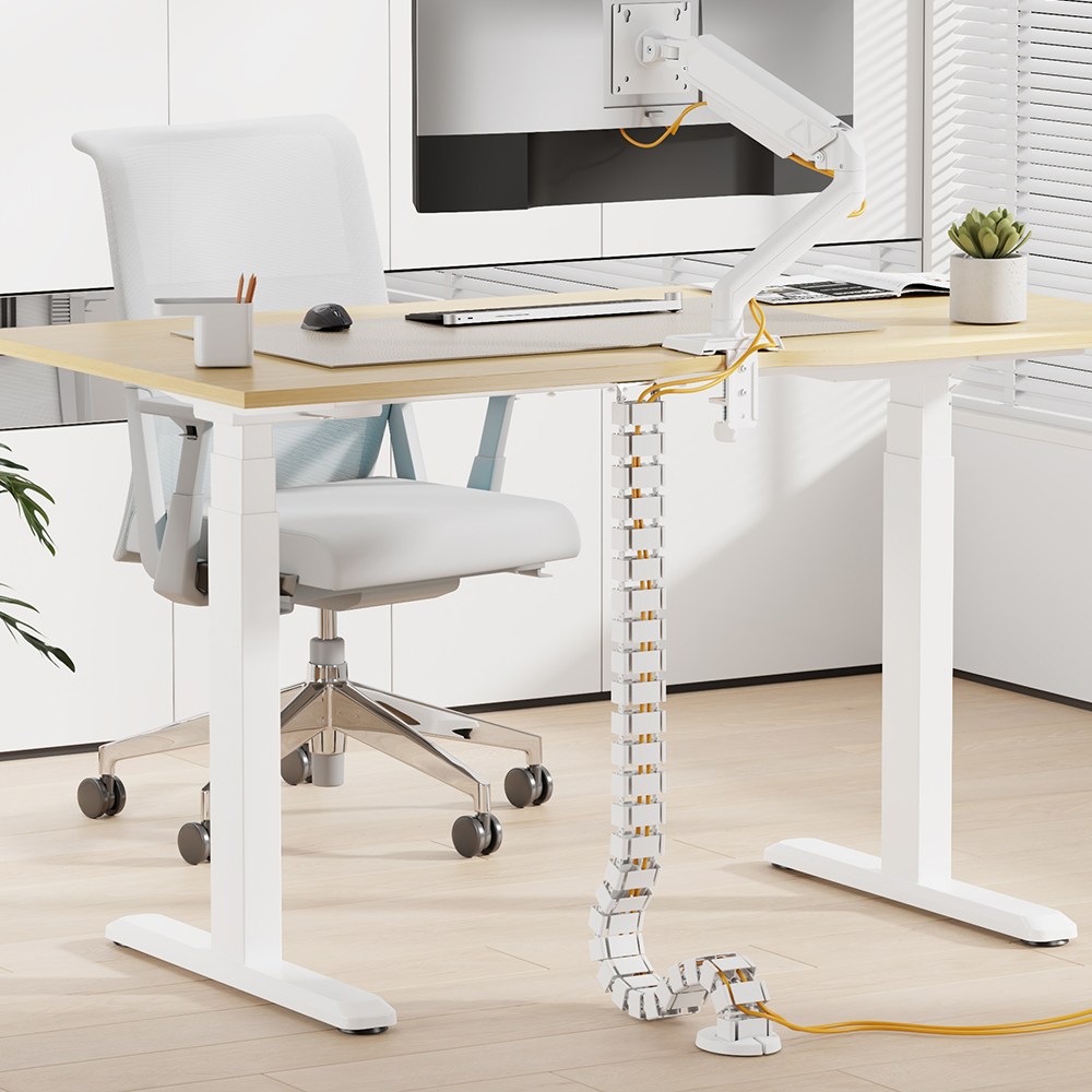 엔산마운트 CC-6 케이블 스파인 홀더 클램프형 스크류형 케이블정리 덕트 와이어 선정리, CC-6S(W) 스크류형 화이트, 1개 18,900원