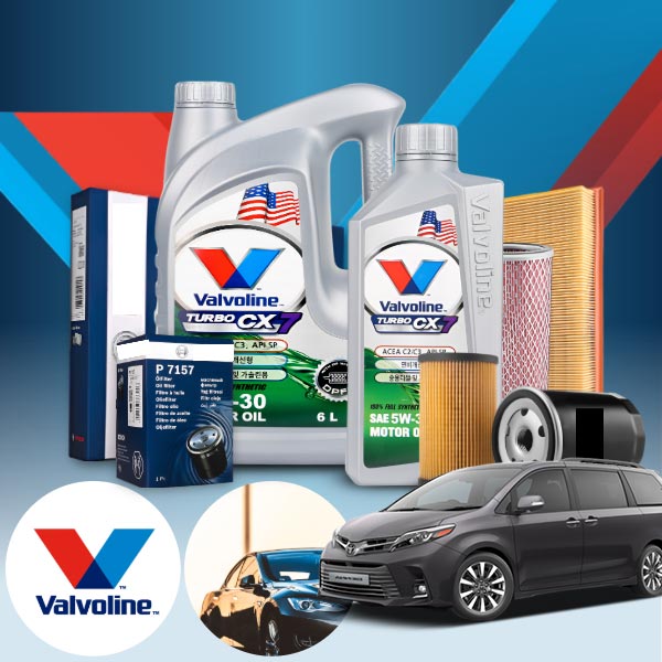 토요타 시에나 3세대 (11-16) 3.5 가솔린 캐스트롤 엣지 롱라이프 5W30 LL 엔진오일 필터세트 105,710원