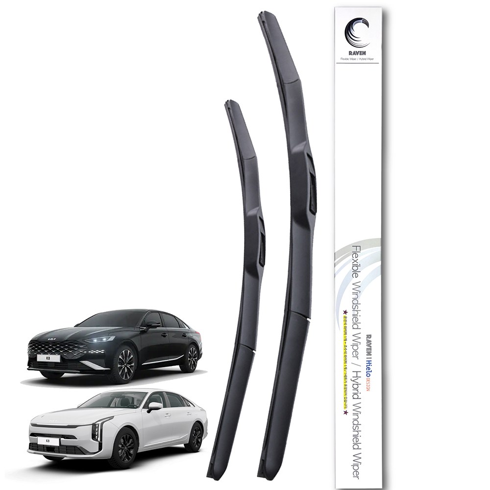 레이븐 K8 K8하이브리드 와이퍼 운전석+조수석 세트 650+400 18,500원