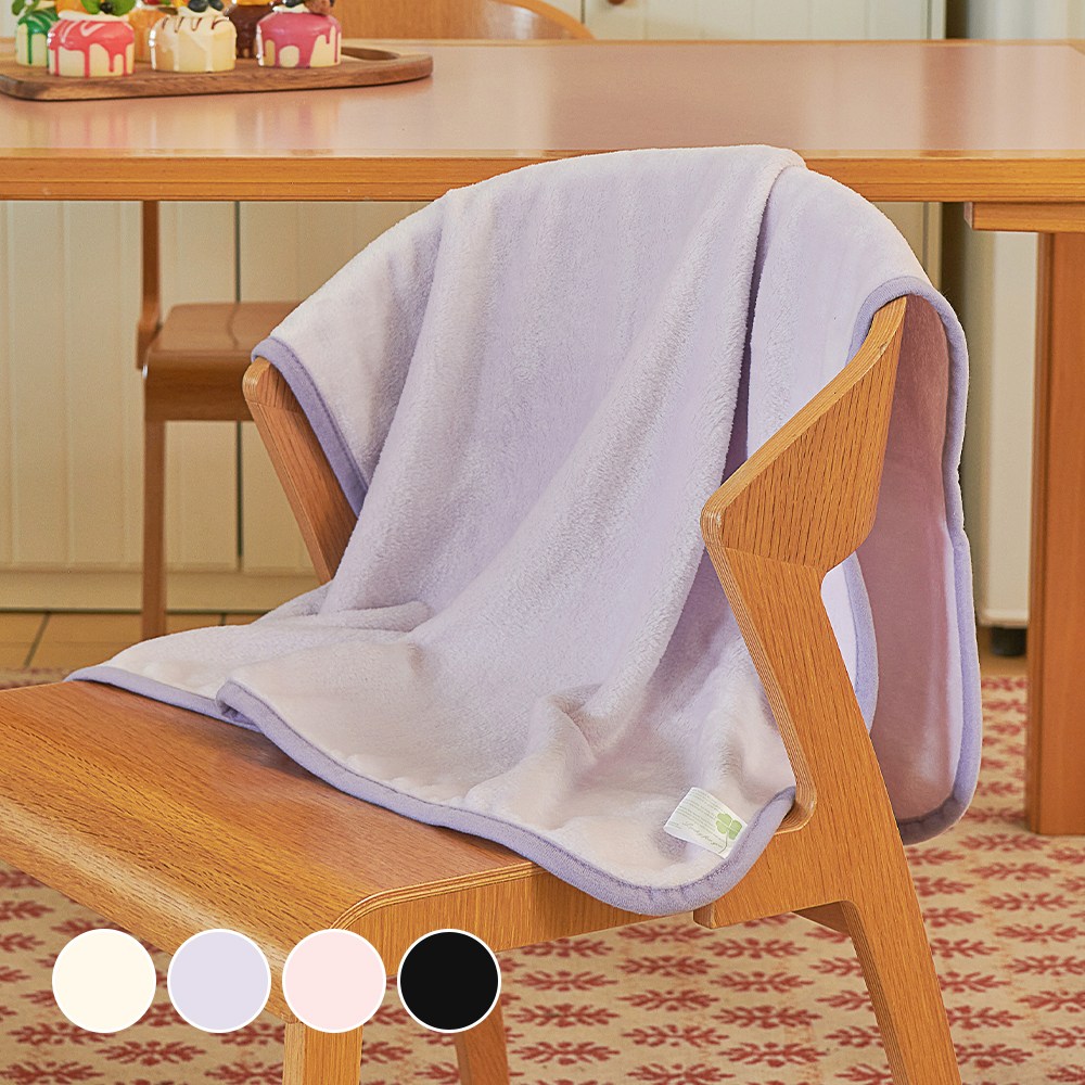 데시뉴 럭키 솔리드 양면 극세사 담요 8,910원