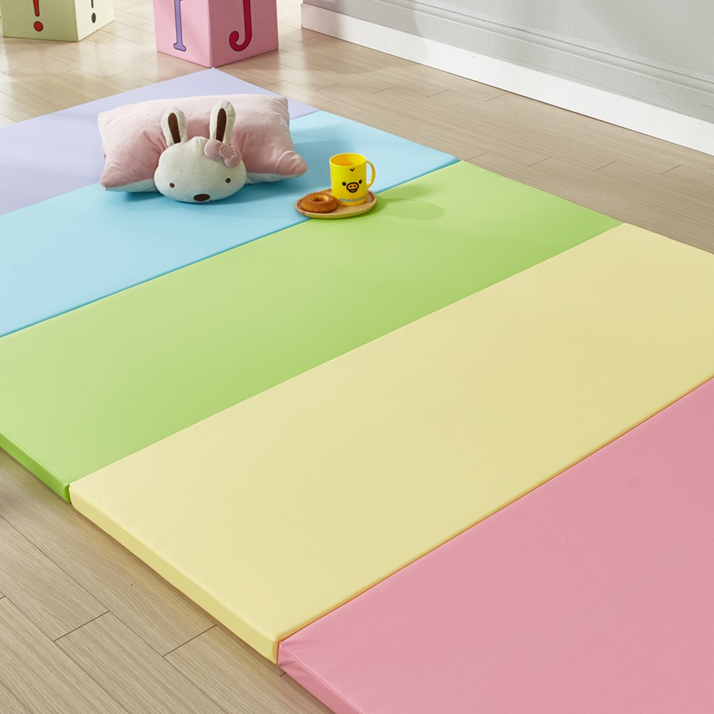 니두스 4cm 층간소음 아기놀이방 매트 유아 폴더매트 4단,5단 유아폴더매트, (폴더매트) 레인보우 117,500원