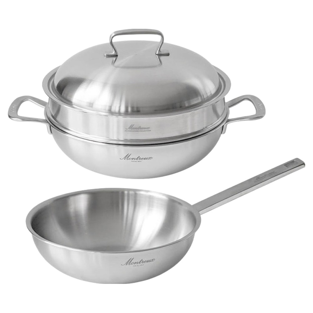 몬트렉스 인덕션 316 통 5중 궁중찜기 + 궁중팬 세트 368,600원