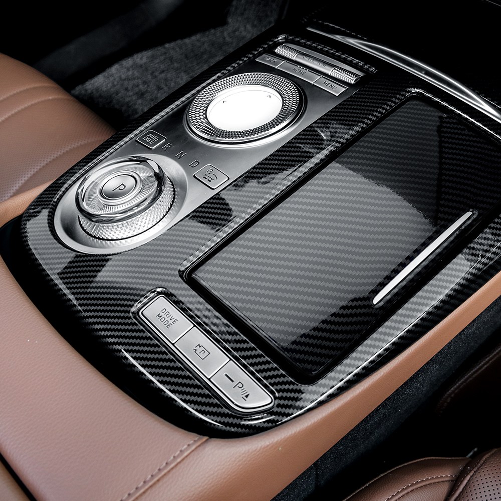 더블랙 호환 G80 RG3 실내 튜닝 용품 기어패널 커버 카본 몰딩 호환 54,500원