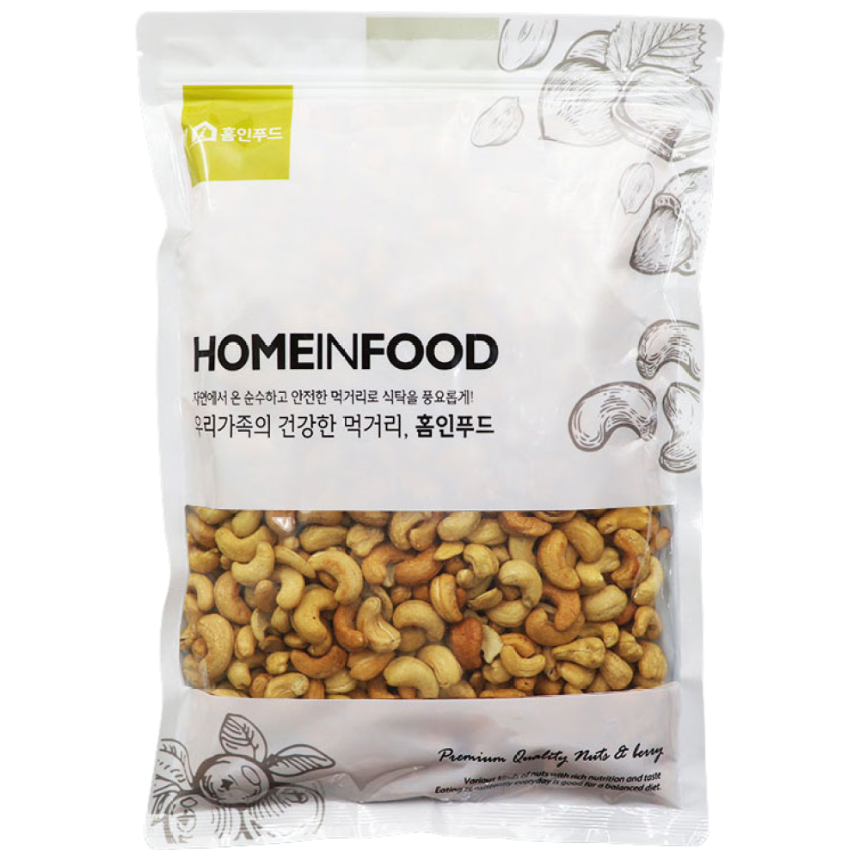 홈인푸드 볶음캐슈넛, 1kg, 1개 18,900원