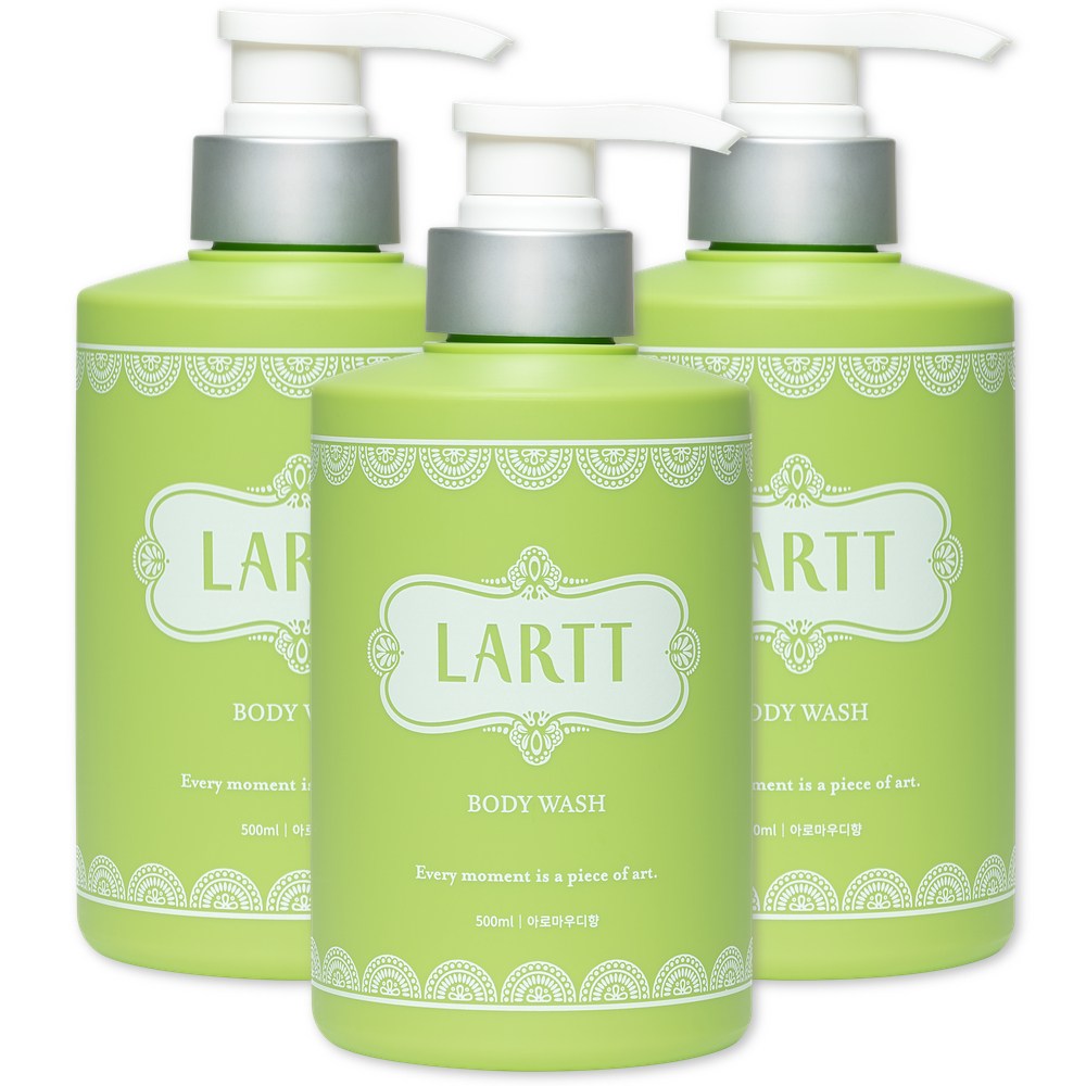 라르트 노네랄 시니어 노인냄새 땀 체취 제거 바디워시 아로마우디향, 3개, 500ml 45,800원