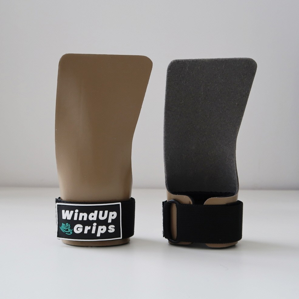 실리콘그립 Ver 4 크로스핏 모찌 그립 손바닥보호대 토투바 머슬업, 카키, 1세트 28,800원