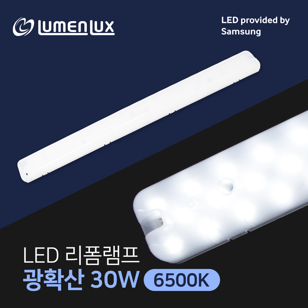 루멘룩스 LED 안정기일체형 리폼램프 광확산 30W, 1개, 주백색 14,500원