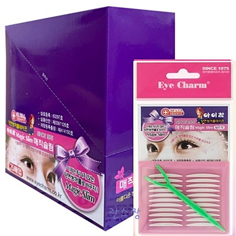 아이참 양면 쌍커플테이프 매직슬림(얇은형)1박스/ 22회용x25개입 34,400원