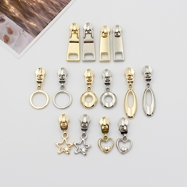 국산 5호 코일지퍼슬라이더 지퍼손잡이 570원